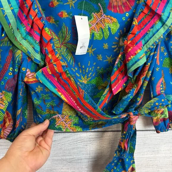 FARM Rio Colorful Patterned Blouse - Picture 7 of 12